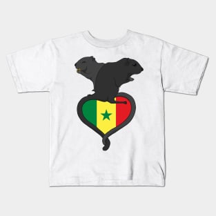 Gerbil Senegal (dark) Kids T-Shirt